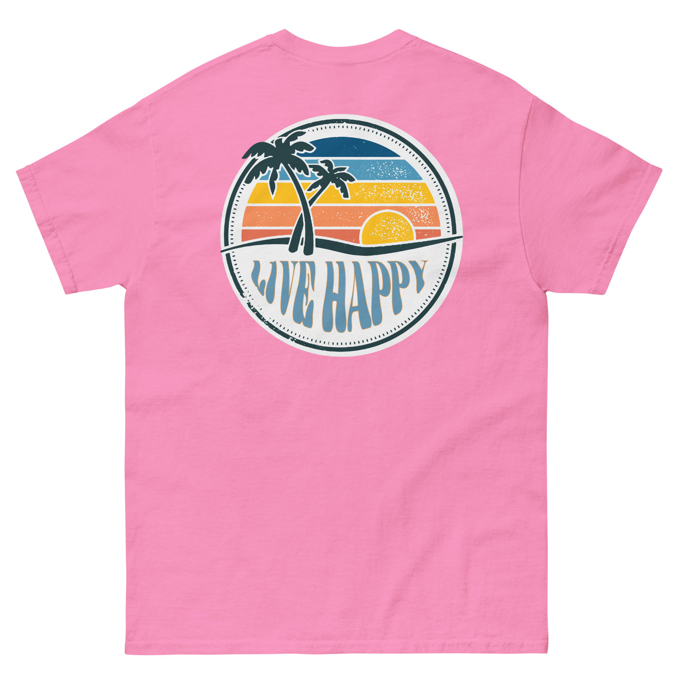 Live Happy Sunset T-Shirt