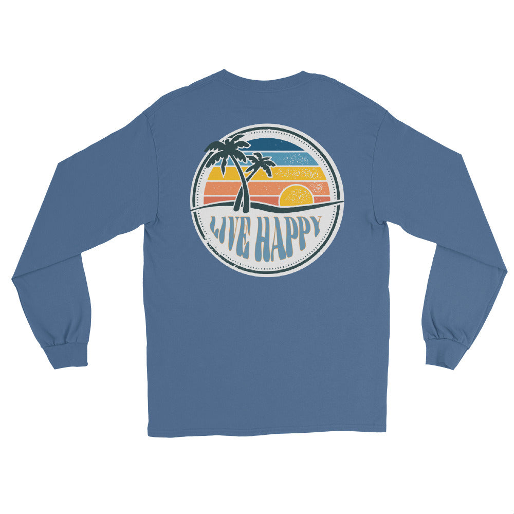 Blue Sunset Long Sleeve T-Shirt