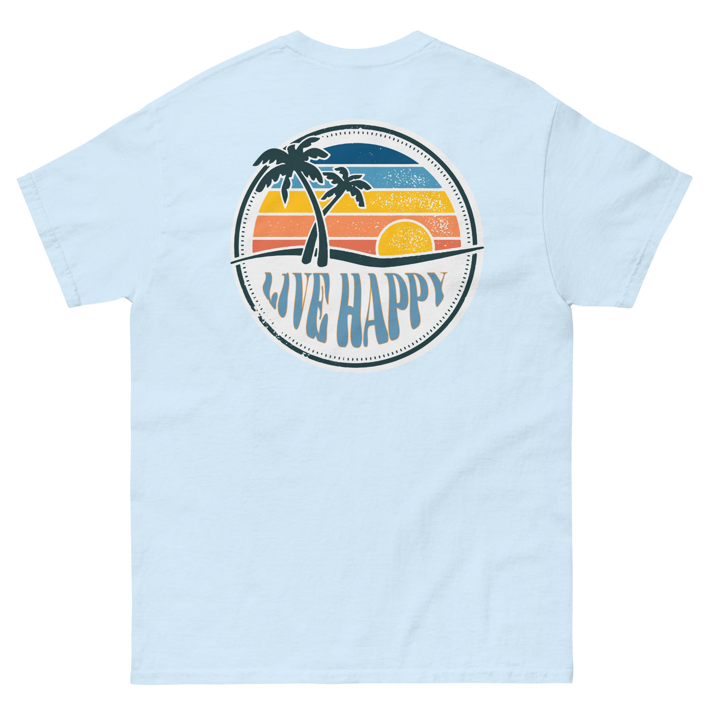 Live Happy Sunset T-Shirt
